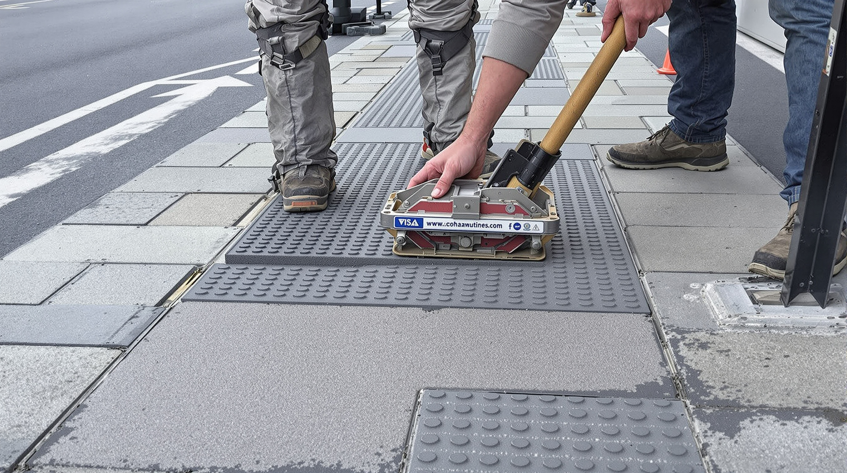 Application regards béton sur chantier VRD génie civil